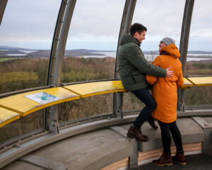 Blick vom Ernst-Moritz-Arndt-Turm in Bergen