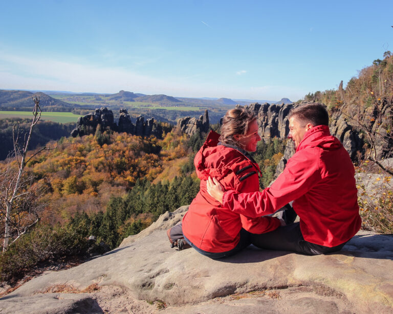 Schrammsteingrad_Herbst_Sächsische Schweiz_Bad Schandau_DieWeltgeniesser