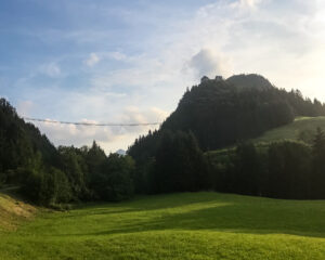 Highline 179 und Burg Ehrenberg