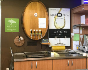 Weinbar im Supermarkt